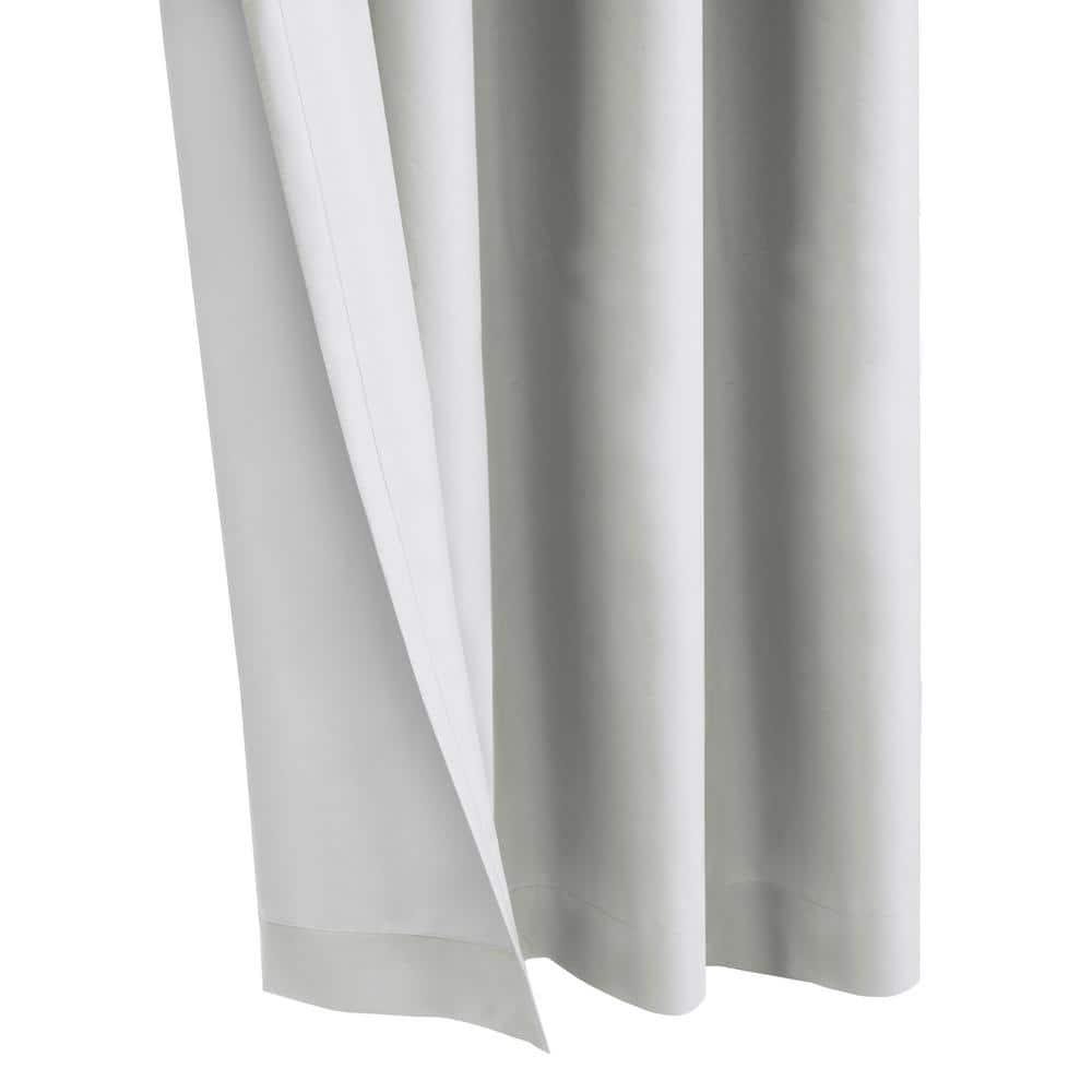 Thermaplus Alpine Blackout Premium Stylish and Functional Grommet Curtain Panel 52" x 63" White
