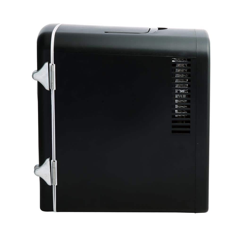 Frigidaire, 6 Can/4L Mini Personal Retro Fridge Cooler, EFMIS229, Black