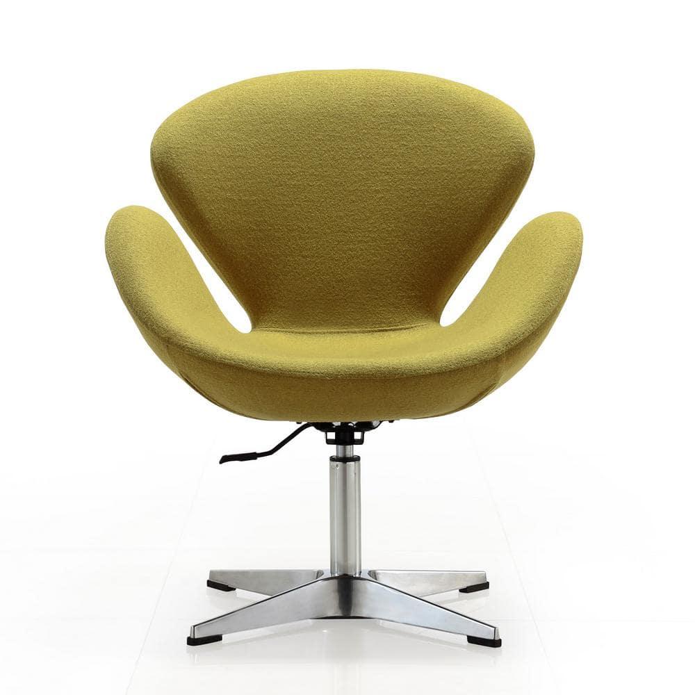 Skakke Upholstered Swivel Accent Chair