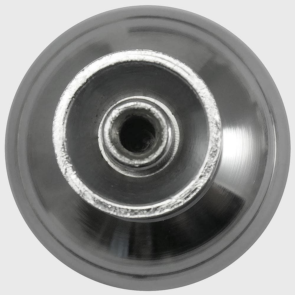 Steel Hollow 1-3/8 in. Polished Chrome Round Cabinet Knob