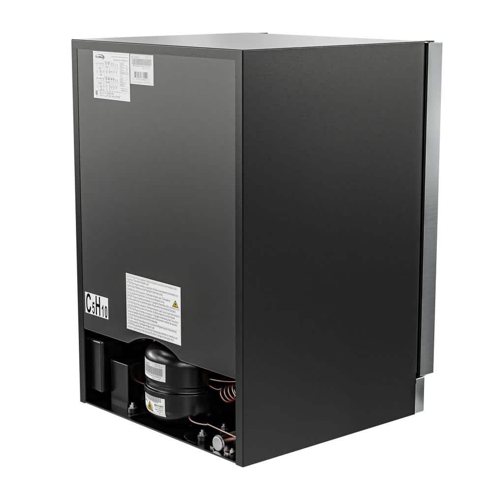 KoolMore Koolmore 24 in. Width 21 Bottles and 60 Cans Dual Zone Freestanding/Built-In Wine & Beverage Refrigerator.