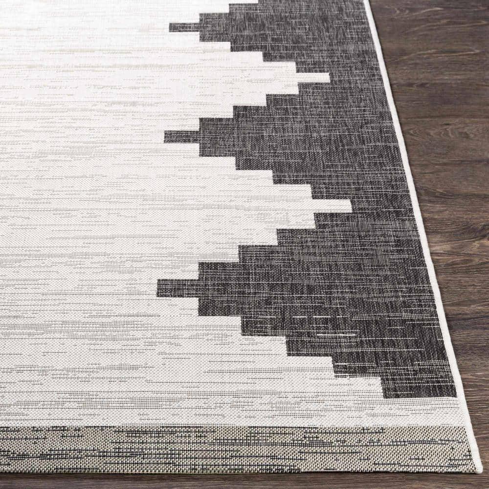 Hauteloom Square Area Rug   Black
