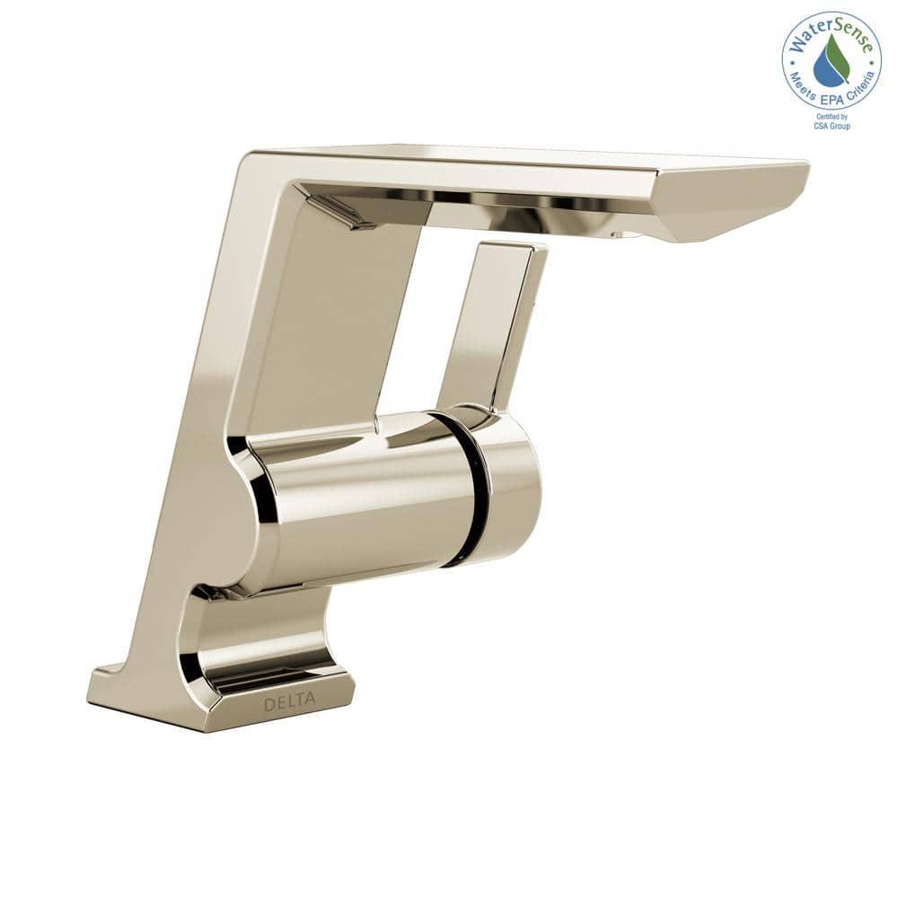 Pivotal Single Hole Bathroom Faucet with Drain Assembly and DIAMOND™ Seal Technology
