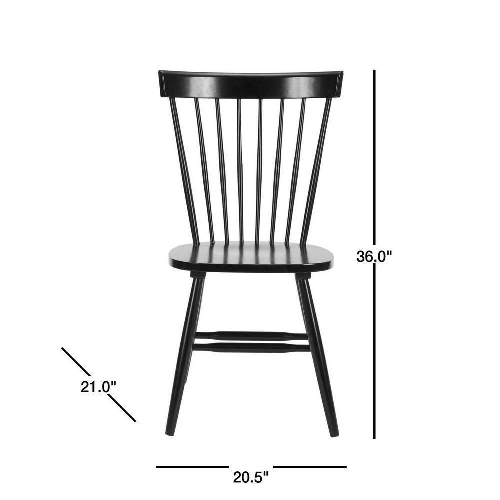 Parker 17"H Spindle Dining Chair (Set of 2)  - Safavieh