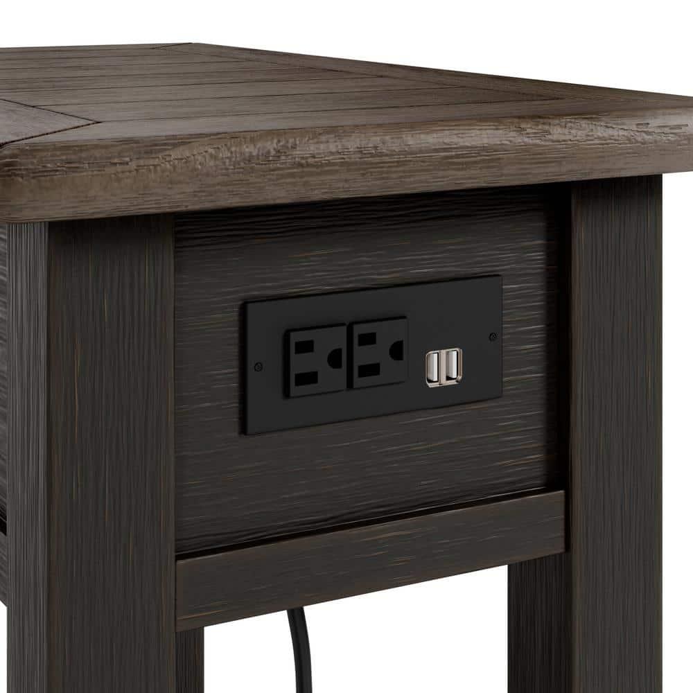 Signature Design by Ashley Casual Tyler Creek Chairside End Table Two-tone