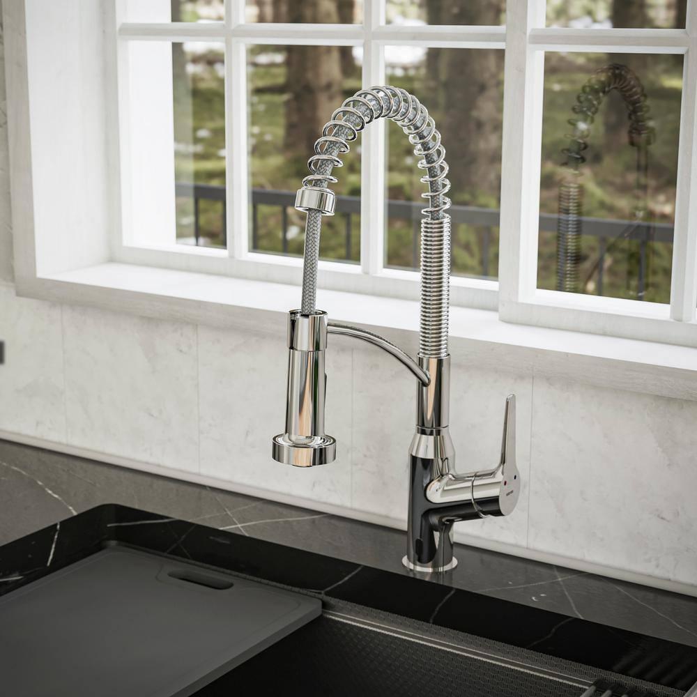Karran KKF215C Karran Scottsdale Pull Down Touchless Kitchen Faucet