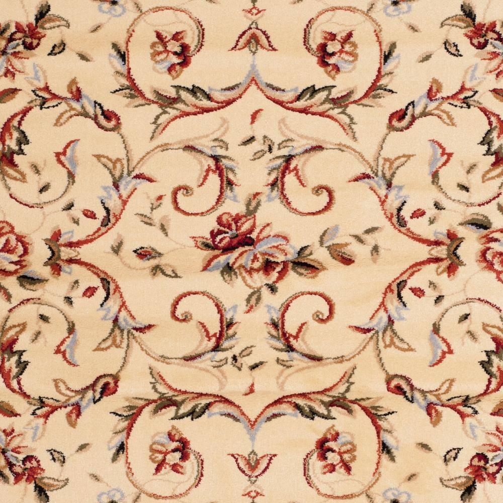 Lyndhurst LNH322 Power Loomed Area Rug - Ivory/Ivory - 5'3"x7'6" - Safavieh.