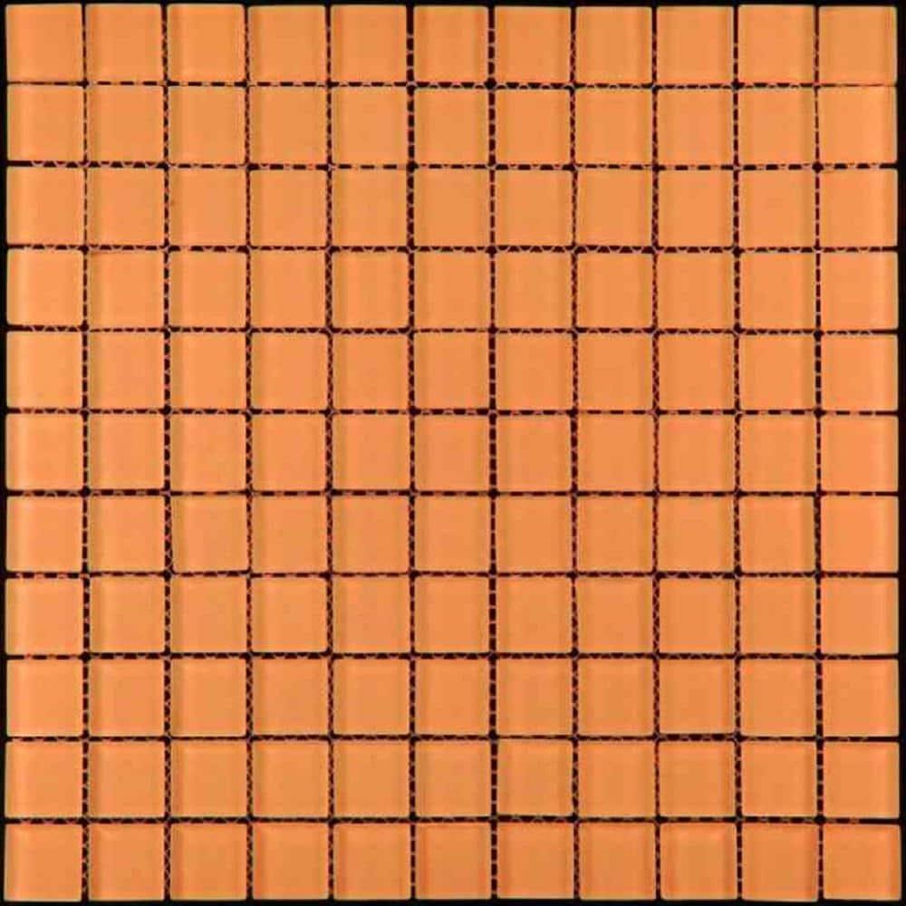 Apollo Tile 11.8" X 11.8" Matte Finished Glass Mosaic Tile