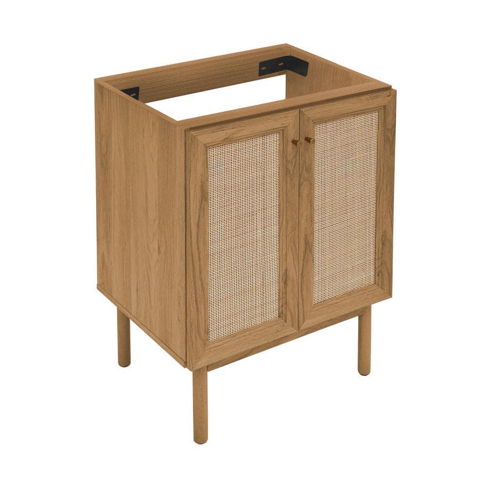 Classe 24" Bathroom Vanity In Dark Walnut Cabinet Only