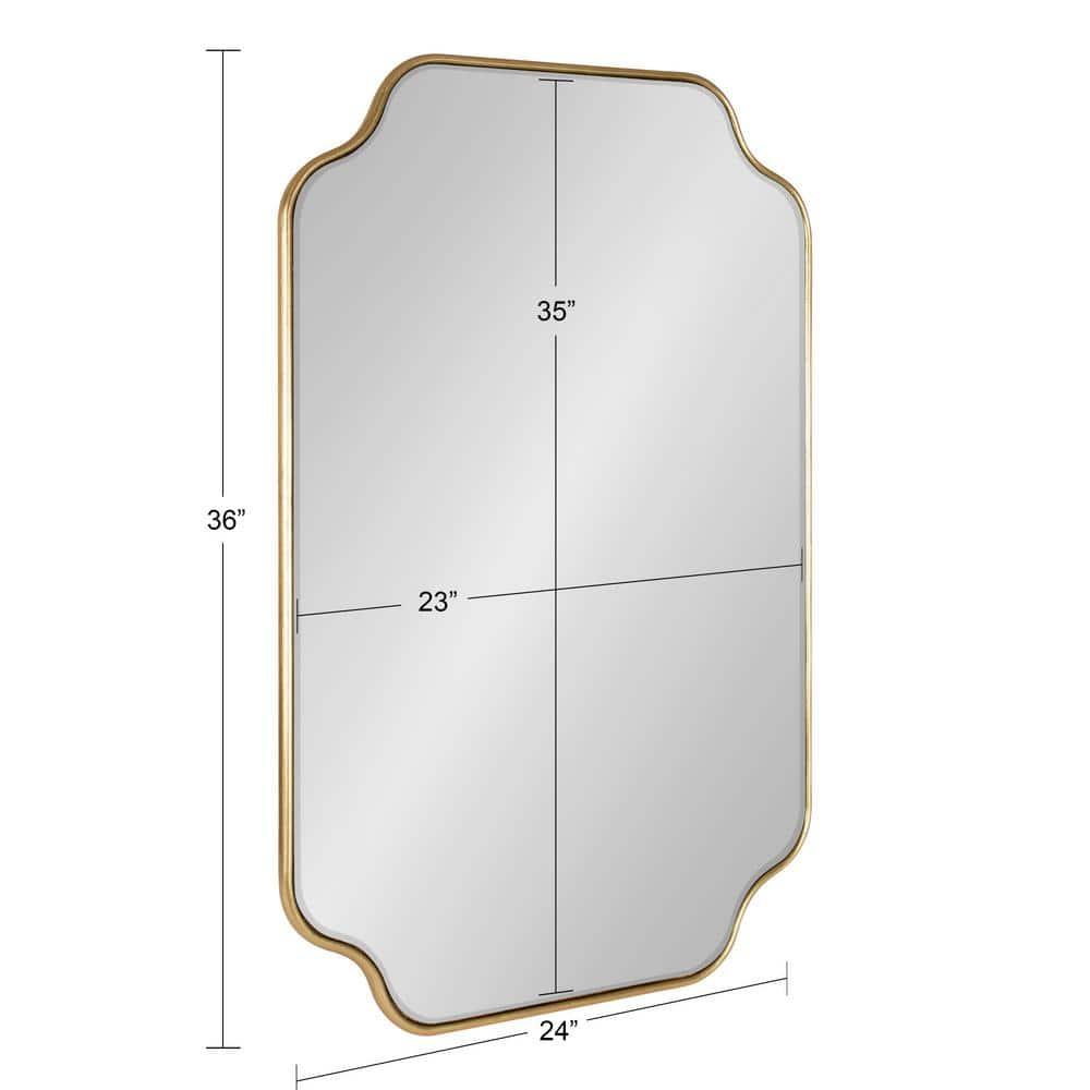 MacLuu Metal Flat Wall Mirror