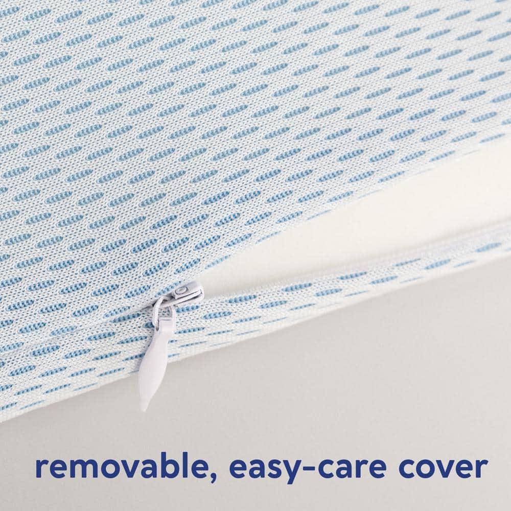 Vibe Smart Edge Multi-Position Gel-Infused Memory Foam Pillow