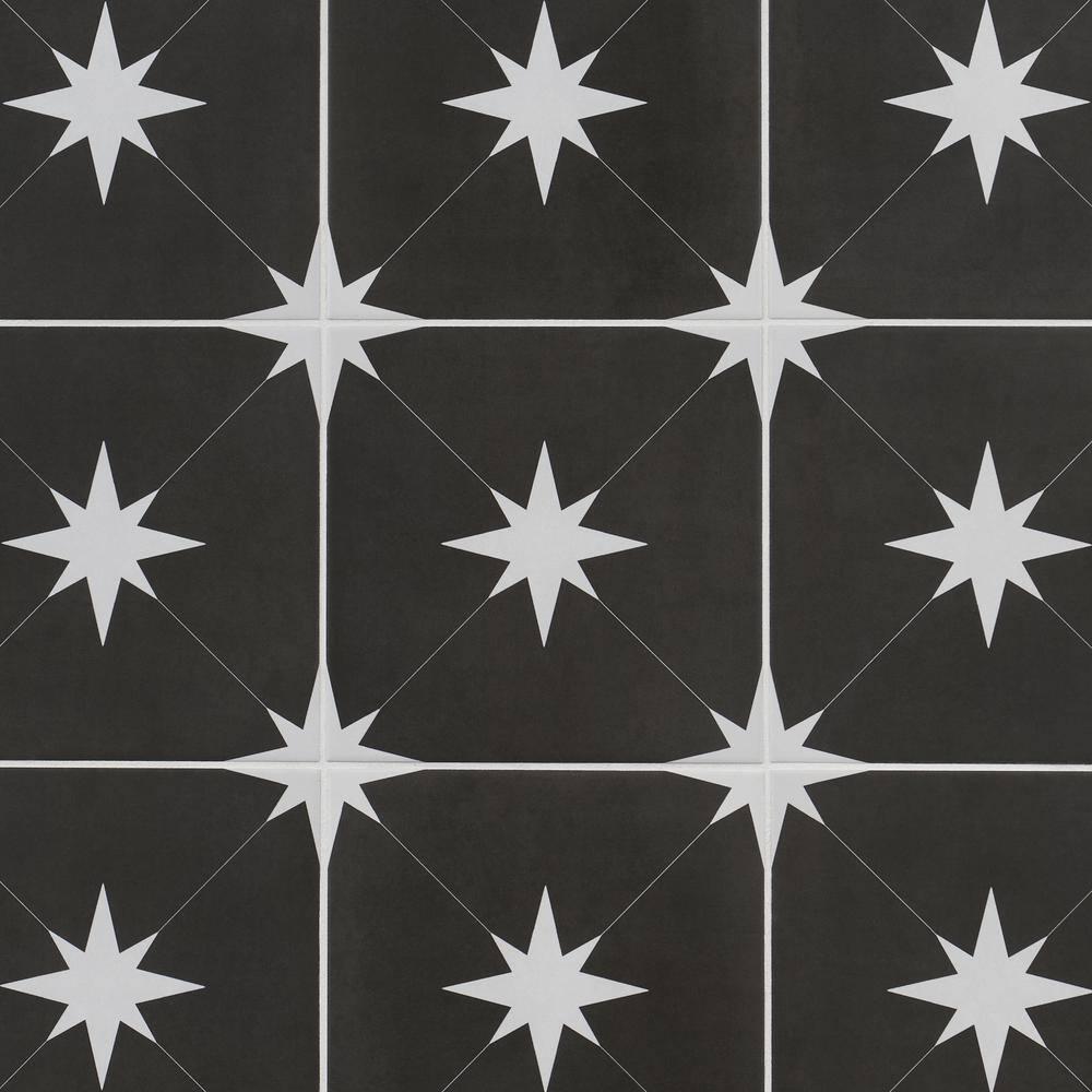Polaris 9 in. x 9 in. Matte Porcelain Floor and Wall Tile (10.76 Sq. Ft. / Case)