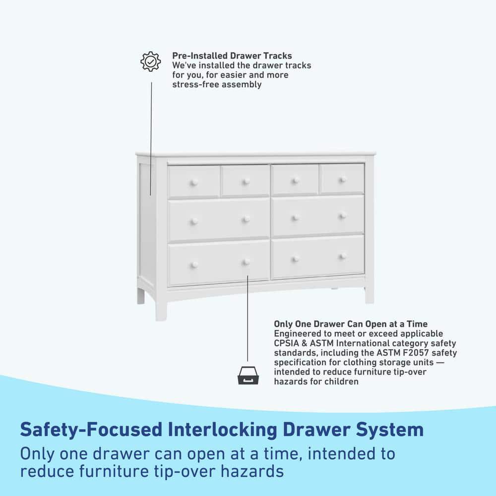 Benton 6 Drawer Double Dresser