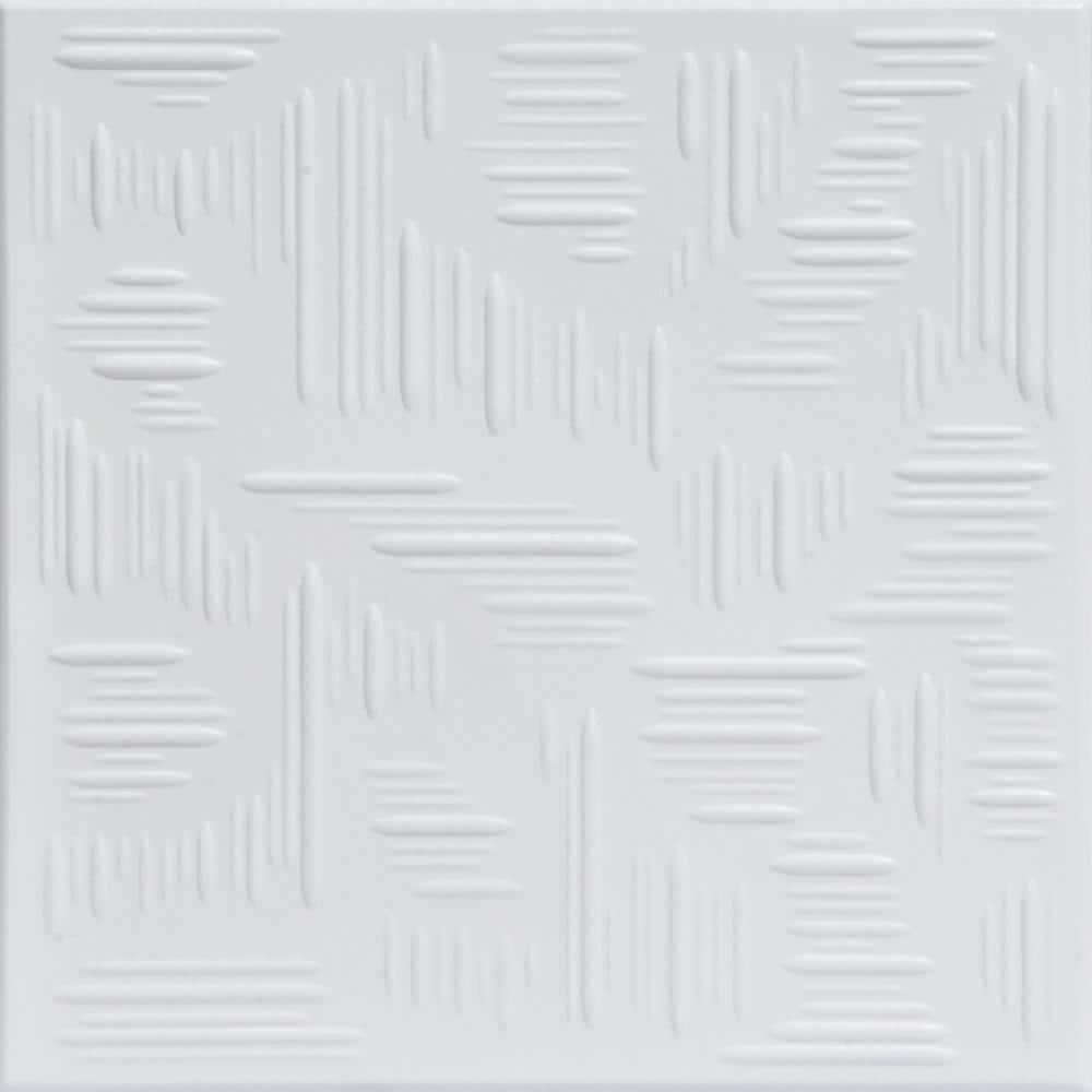 Country Wheat 1.6 ft. x 1.6 ft. Polystyrene Glue-up Ceiling Tile