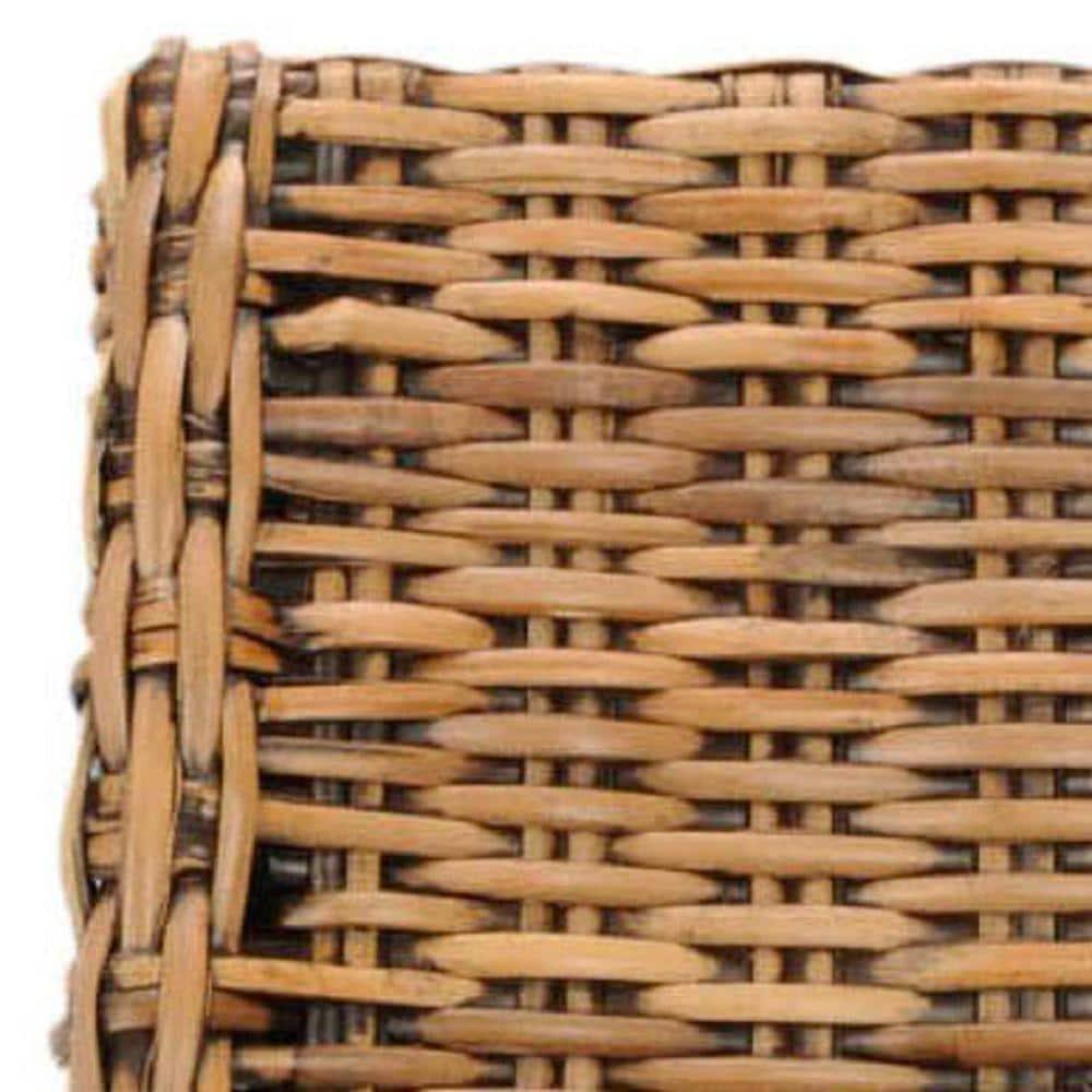 Suncoast 18''H Rattan Arm Chair (Set Of 2) - Brown/Teak Brown - Safavieh