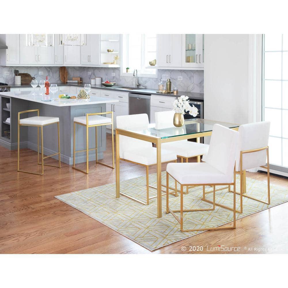 LumiSource Contemporary Dining Table - 76.0 - Stylish Dining Experience