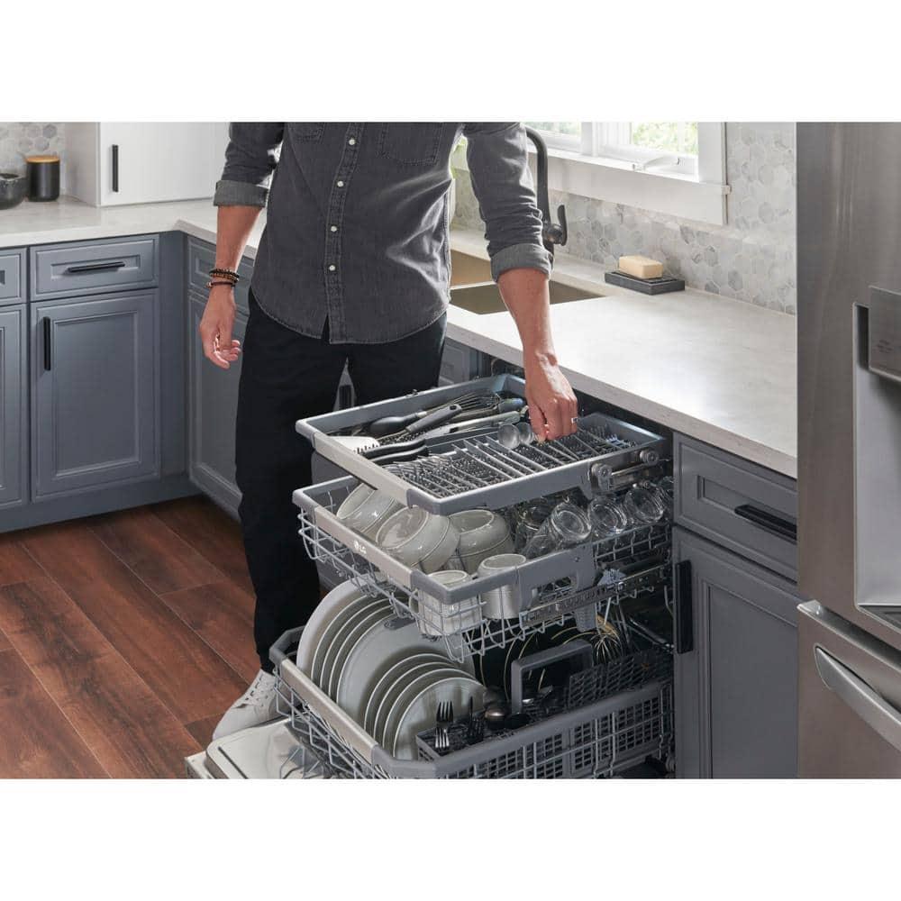 LG LDTH7972S 42 dBA Stainless Steel Top Control Smart Dishwasher