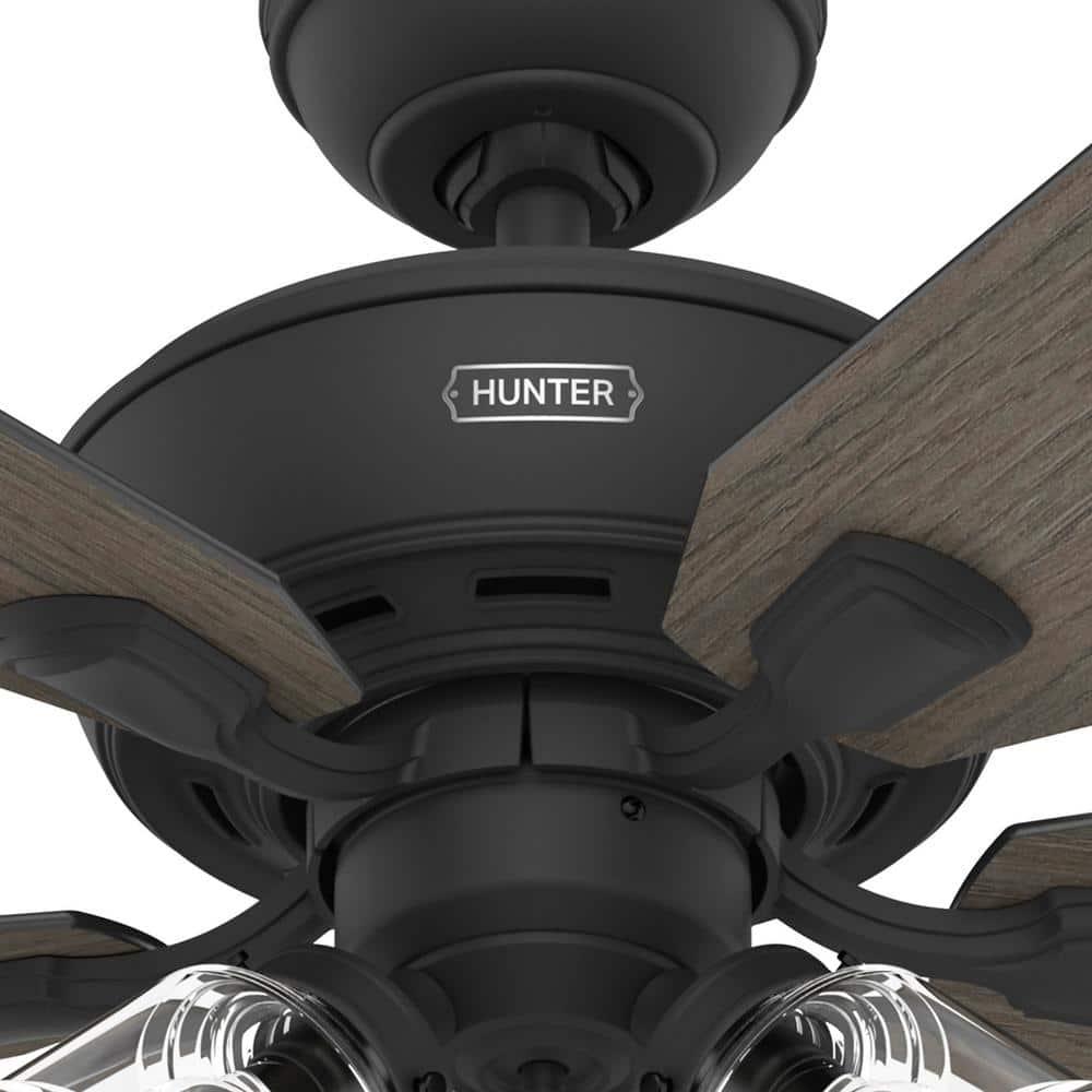 52" Rosner 5 - Blade Ceiling Fan With Lights and Pull Chains