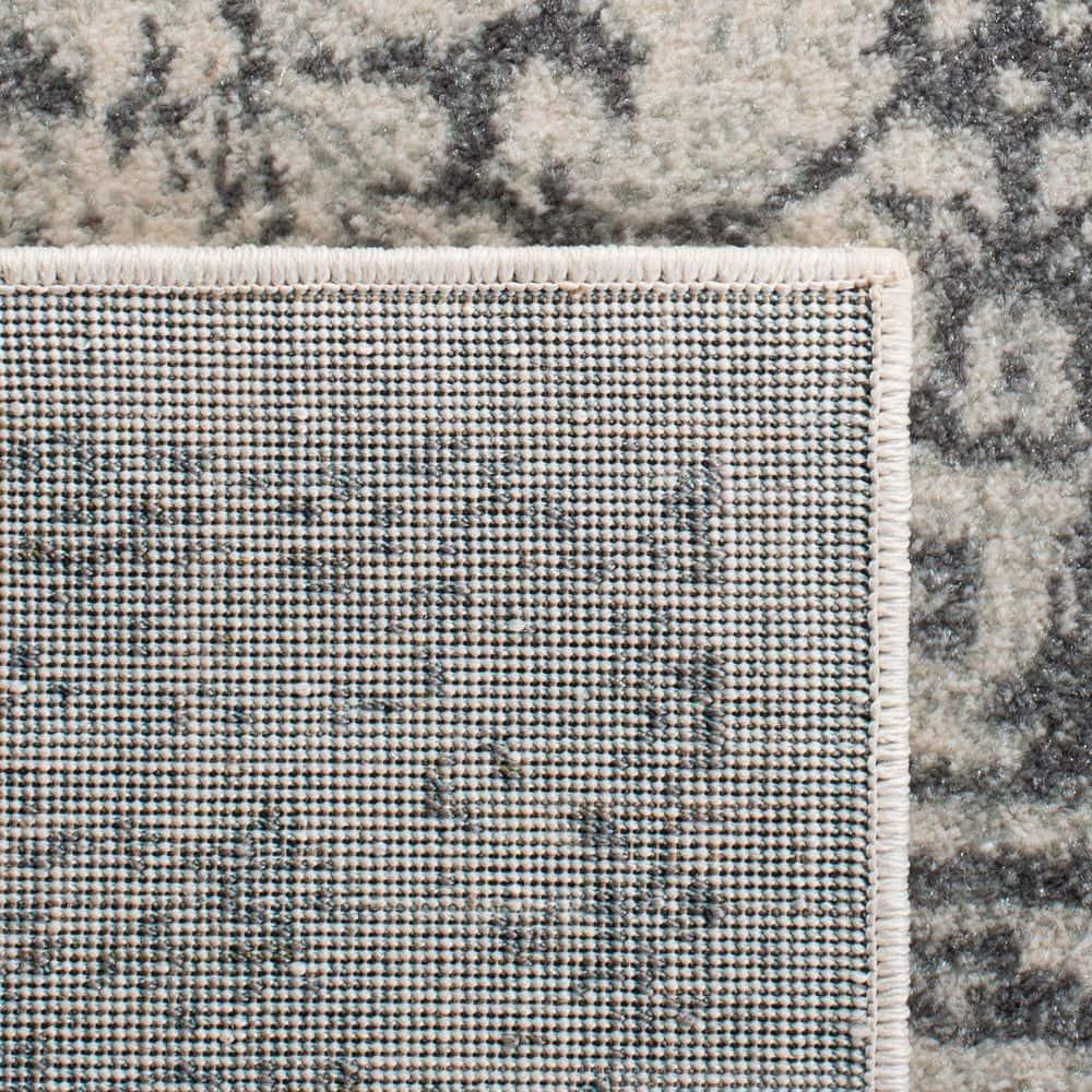 SAFAVIEH Evoke Trena Floral Area Rug, Ivory/Grey, 9' x 12'