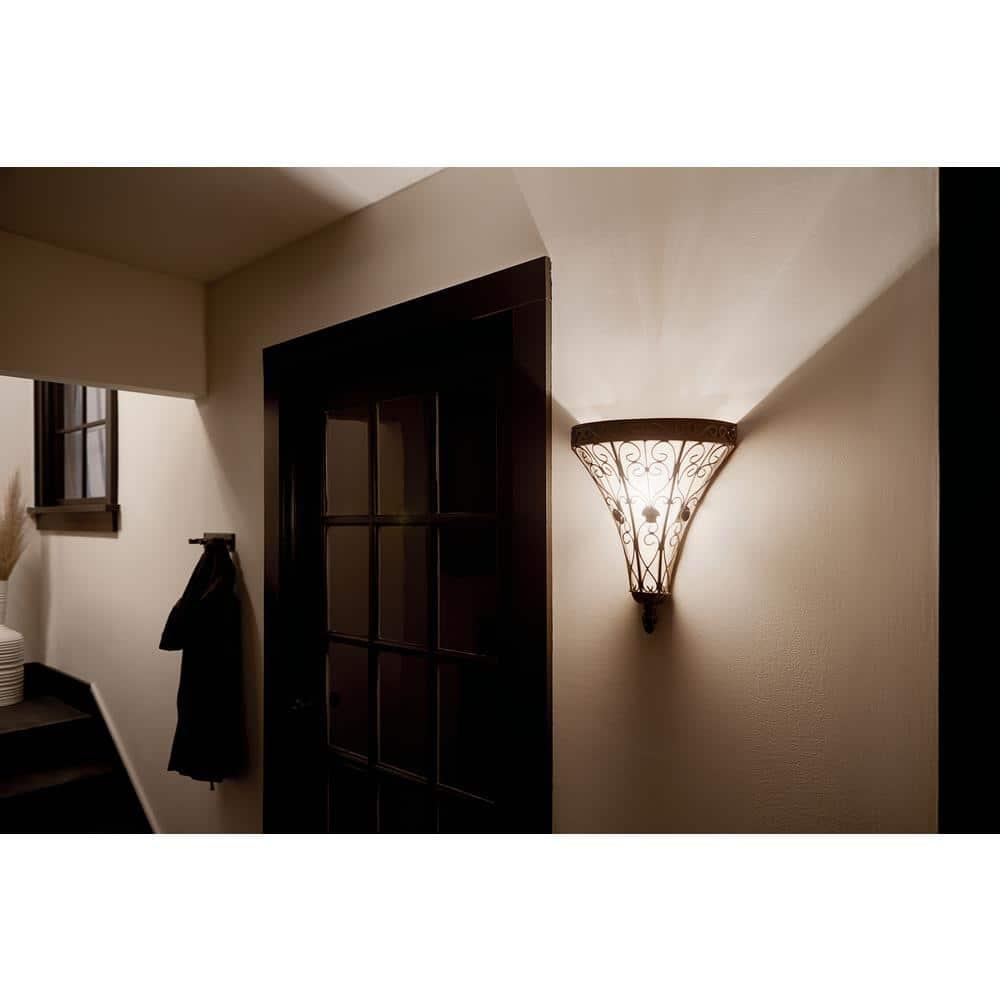 Kichler Lighting Marchesa 1 - Light Sconce in  Terrene Bronze