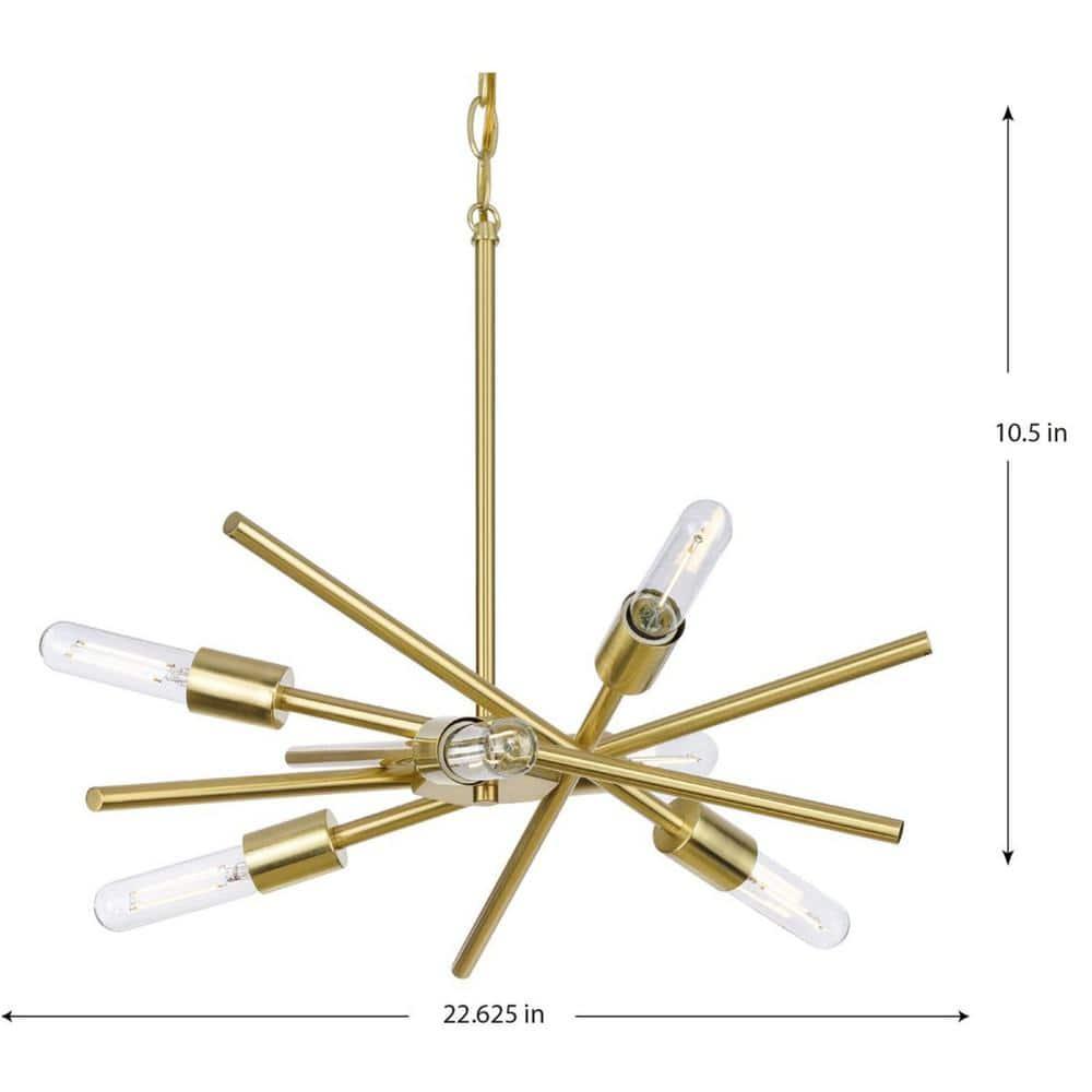 Astra 6 - Light Dimmable Sputnik Sphere Chandelier