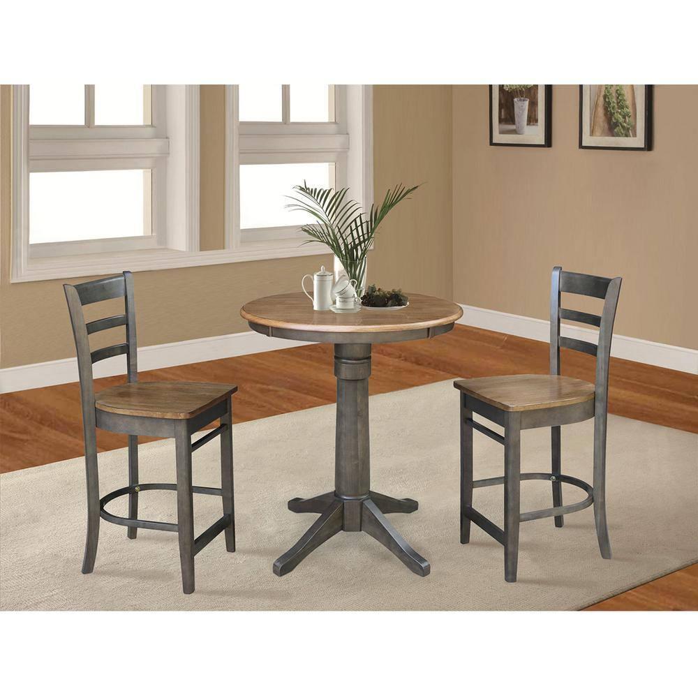 International Concepts Emily CounterHeight Stool - 24 inches Seat Height