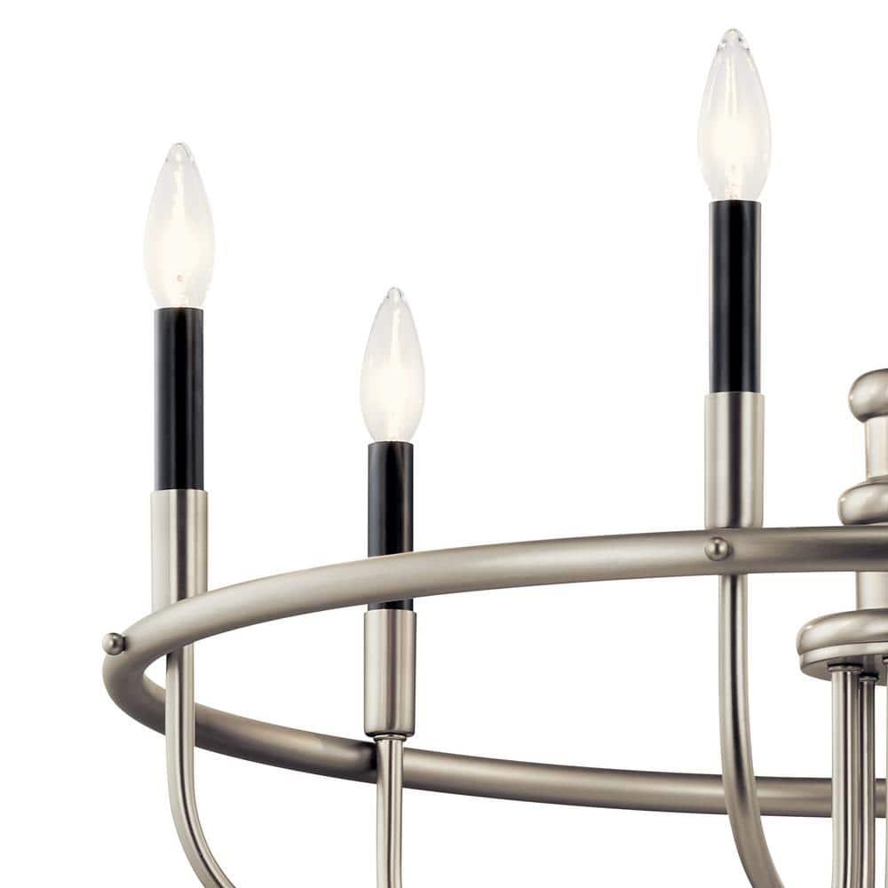 Kichler Lighting Capitol Hill 6 - Light Chandelier in  Brushed Nickel