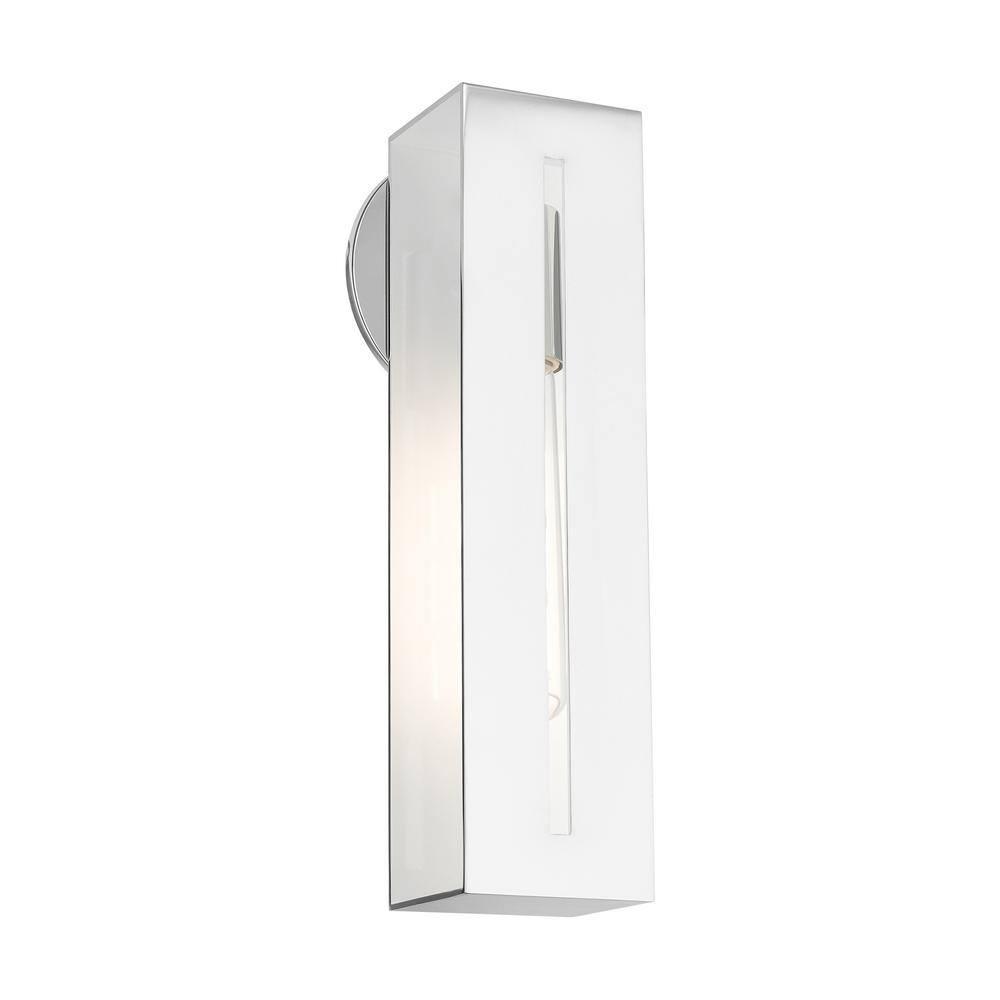 Livex Lighting Soma 1 - Light Wall Light in  Polished Chrome