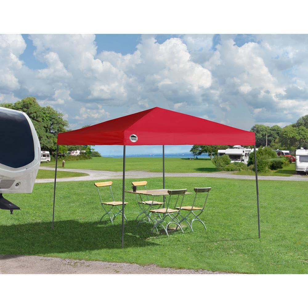 QuikShade Shade Tech 10 Ft. W x 10 Ft. D Steel Pop-Up Canopy