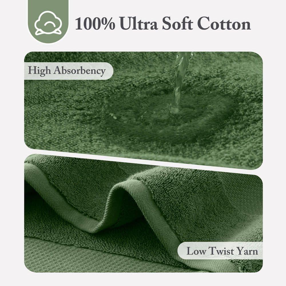 Turkish 100% Cotton Oversized Towel Set