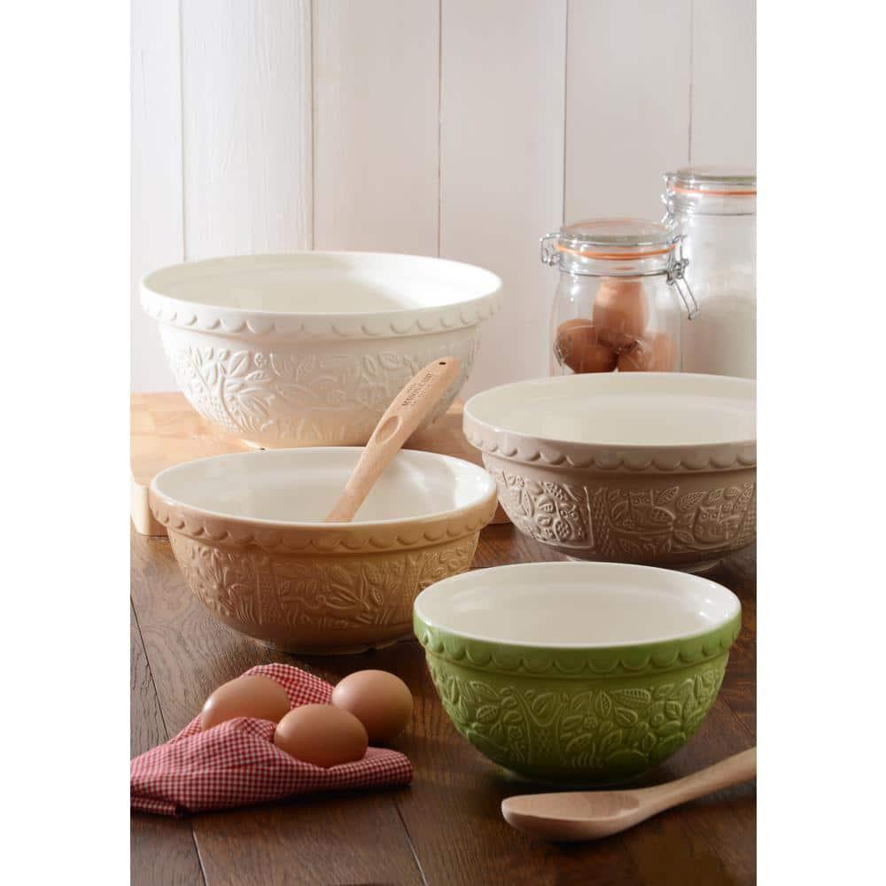 Mason Cash In The Forest Earthenware 3 Piece Mixing Bowl Set