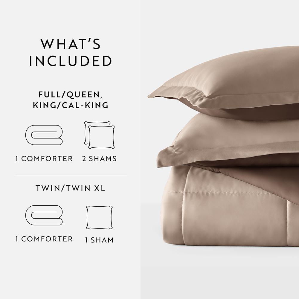 Becky Cameron Reversible Down-Alternative Comforter Bedding Set