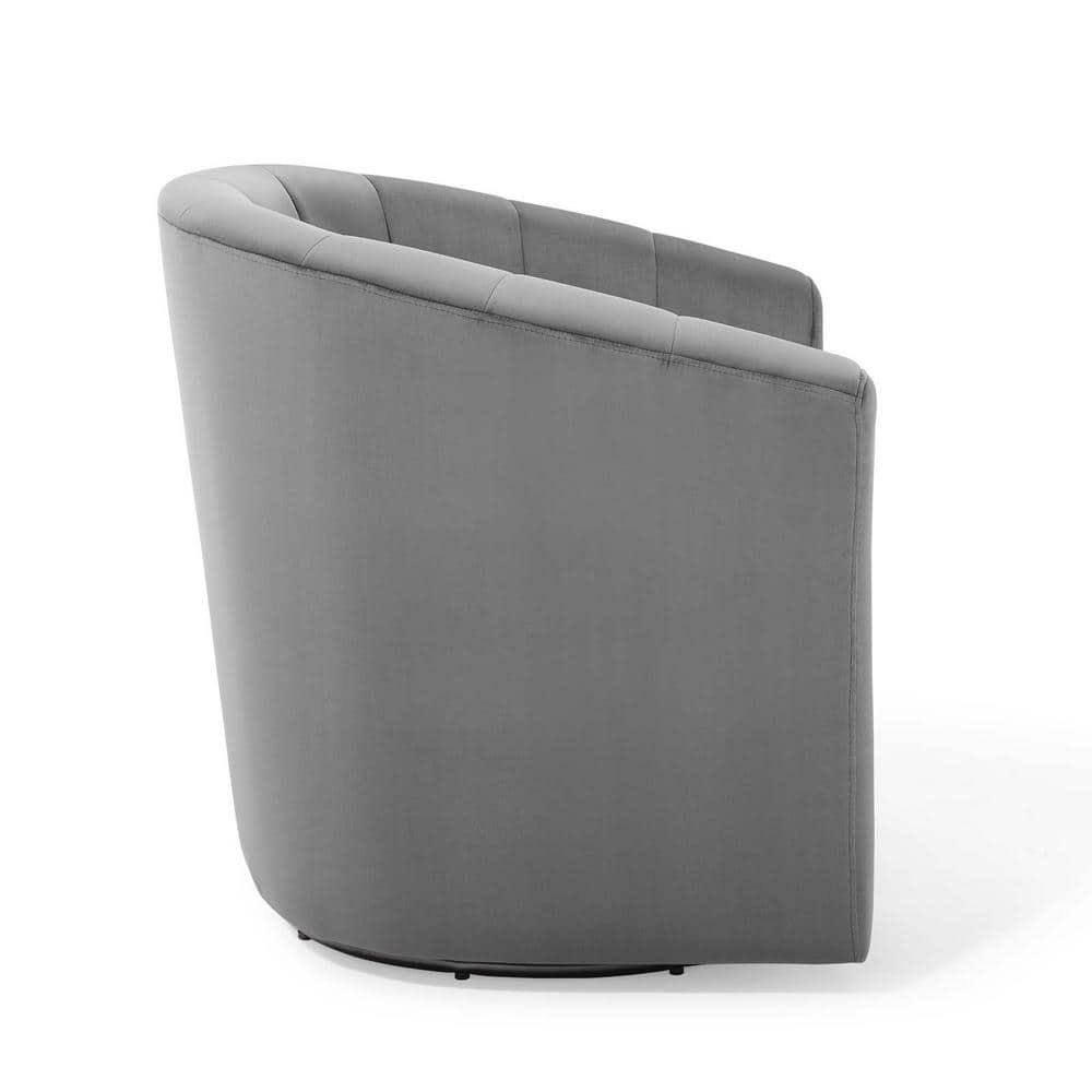 Modway Prospect Performance Velvet Swivel Armchair