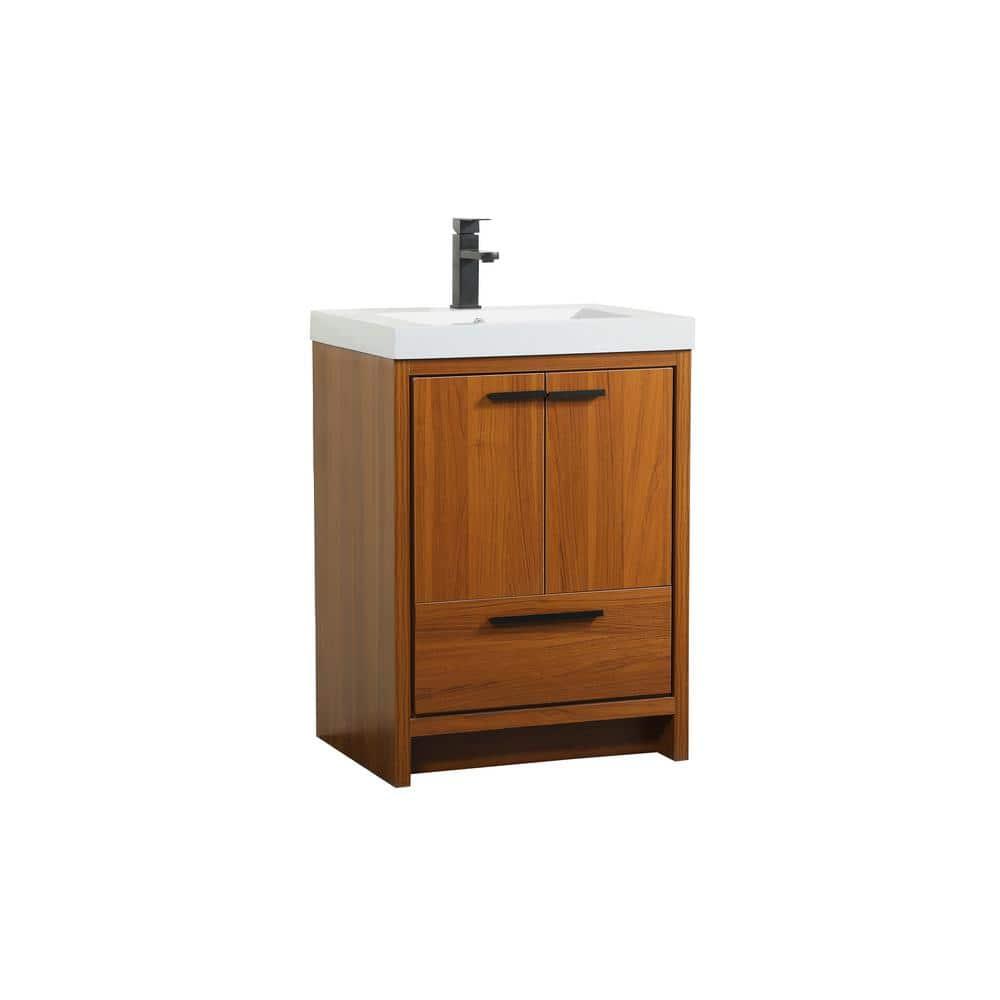 Elegant Kitchen and Bath Elegant Kitchen and Bath 24 Inch Single Bathroom Vanity