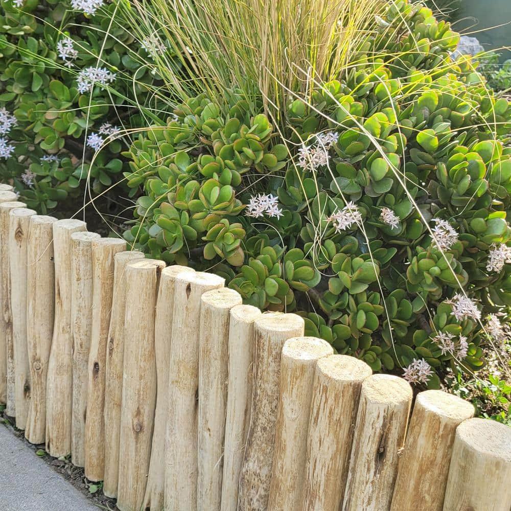 Backyard X-Scapes Eucalyptus Outdoor Garden Borders Wood Lawn Edging