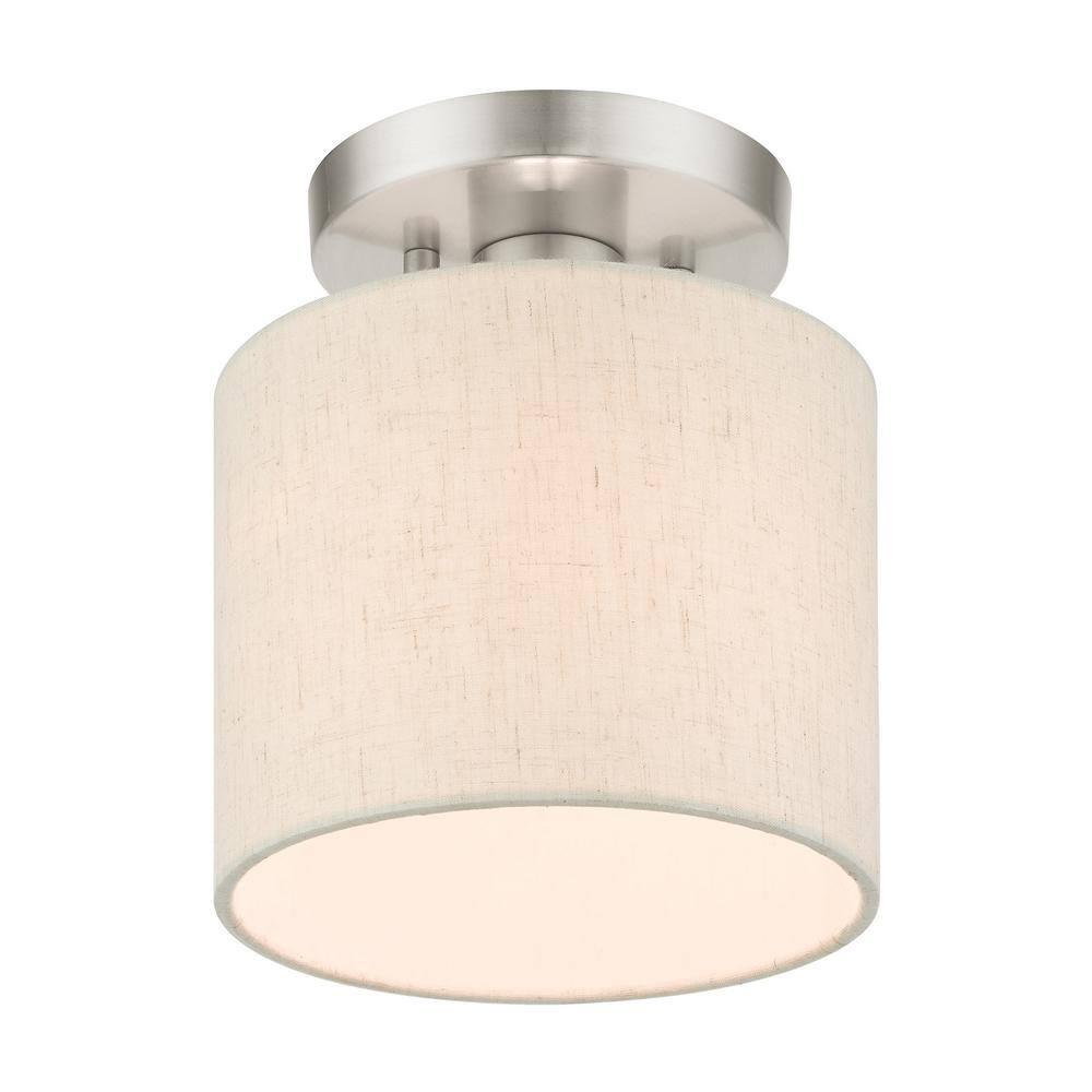 Darian Fabric Semi Flush Mount