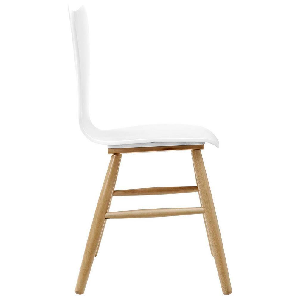 Cascade Wood Dining Chair White - Modway