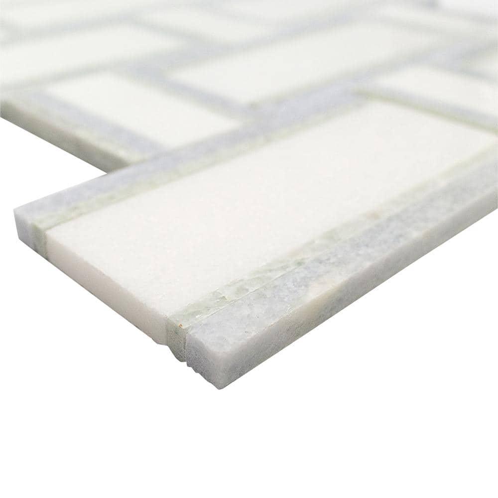 Bond Tile Mingle Natural Stone Mosaic Sheet Wall & Floor Tile