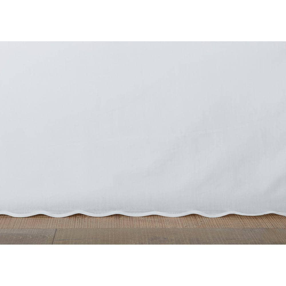 Stone Cottage Bedding Stone Cottage Solid Scalloped Cotton Bedskirt