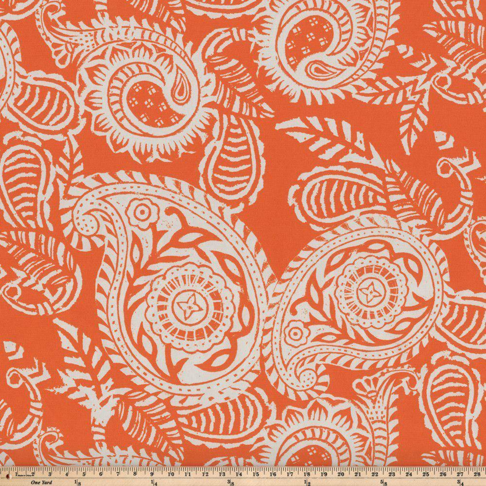 Addie Paisley Indoor/Outdoor Reversible Throw Pillow