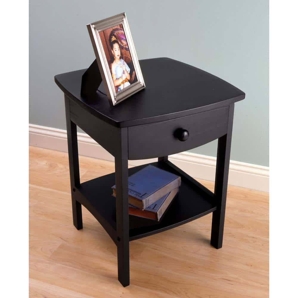 Claire Nightstand - Black - Winsome
