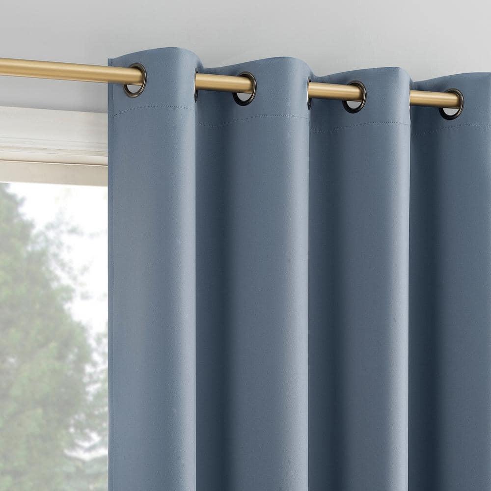 Sun Zero Oslo Theater Grade Extreme 100% Blackout Grommet Curtain Panel