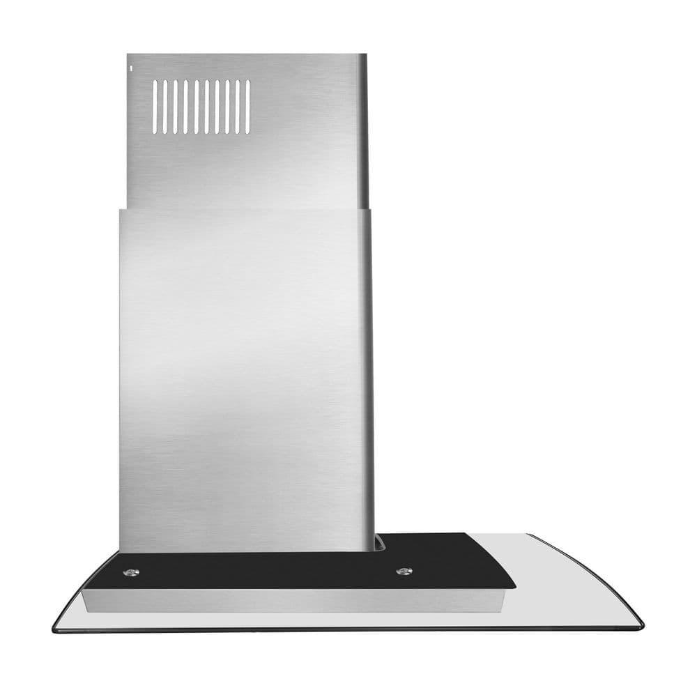 36 in. Vista Collection Ductless Wall Mount Range Hood, Touch Controls, LED Lights, Stainless Steel