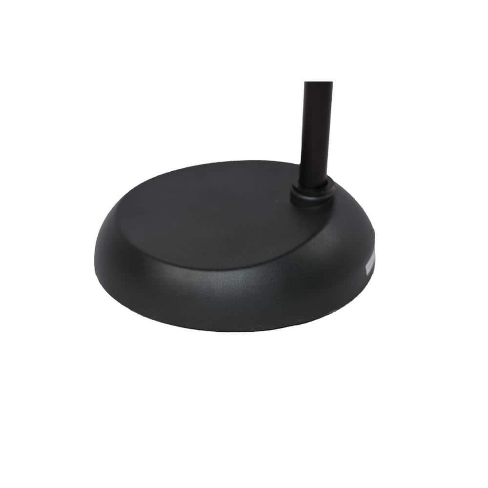 DAYLIGHT24 Floor Standing Magnifying Glass with Light and Stand Full Page Magnifier for Reading, Lighted Crafting Magnifier - Black