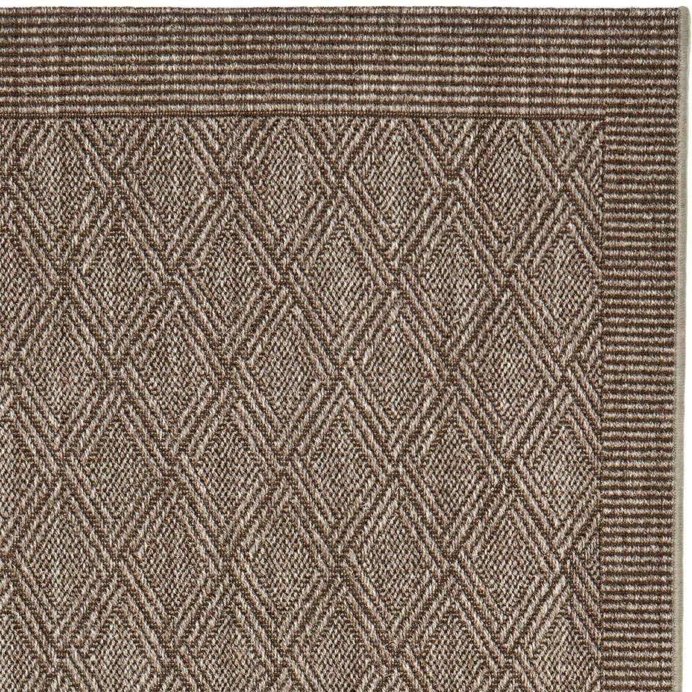Palm Beach PAB351 Power Loomed Area Rug - Silver - 4'x6' - Safavieh.