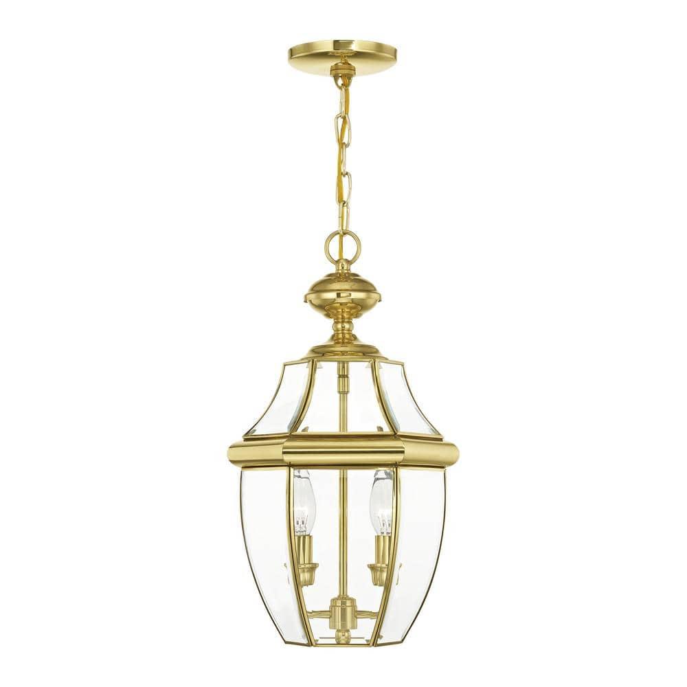 Livex Lighting Monterey 2 - Light Pendant in  Polished Brass