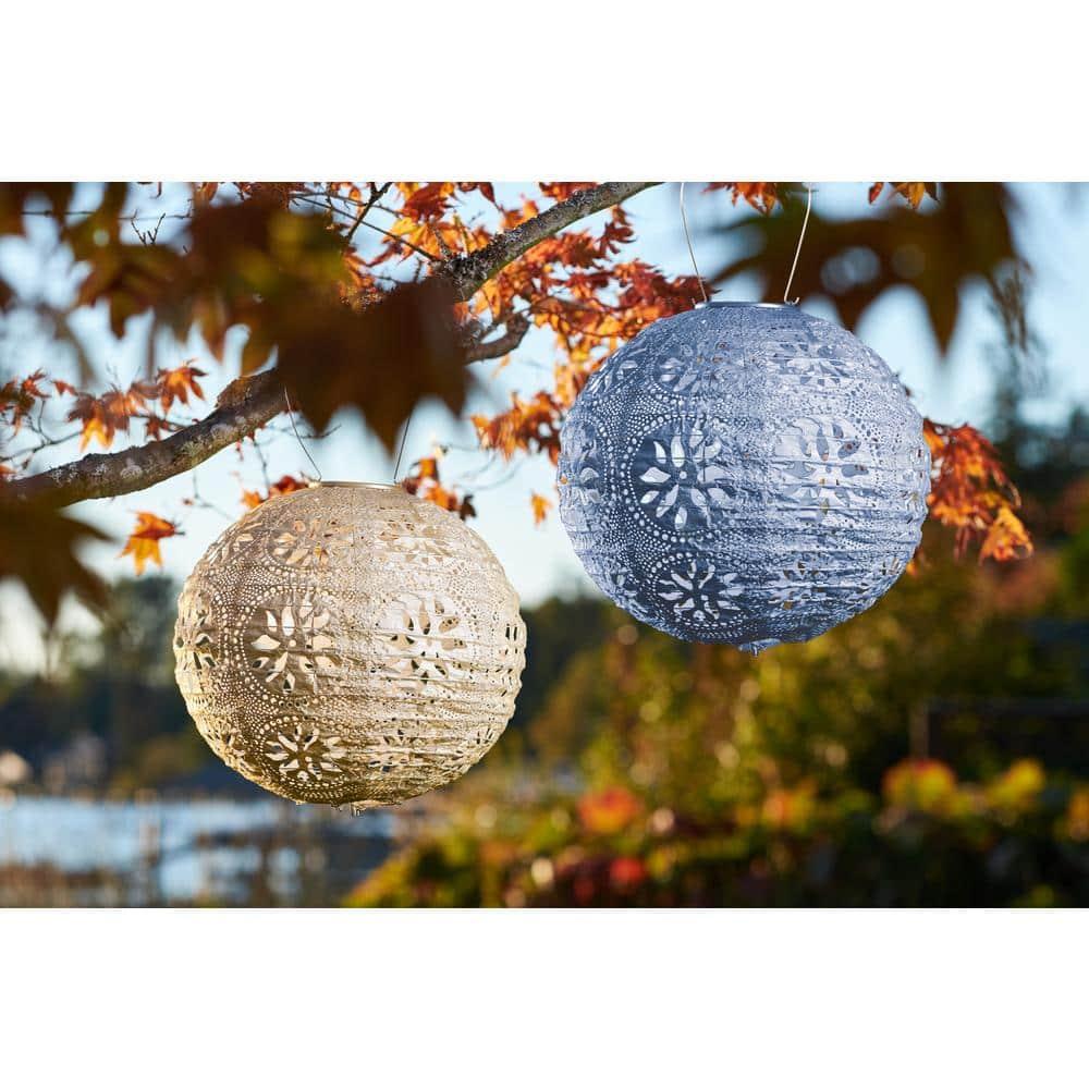 Boho Globe Solar Outdoor Lantern