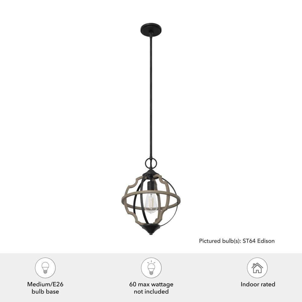 Hunter Fan Stone Creek 1 - Light Globe Pendant