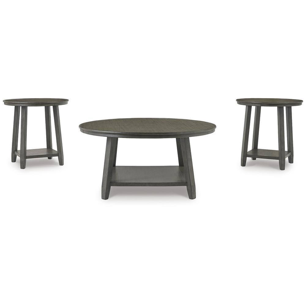 Signature Design by Ashley Contemporary Caitbrook Table (Set of 3)  Gray