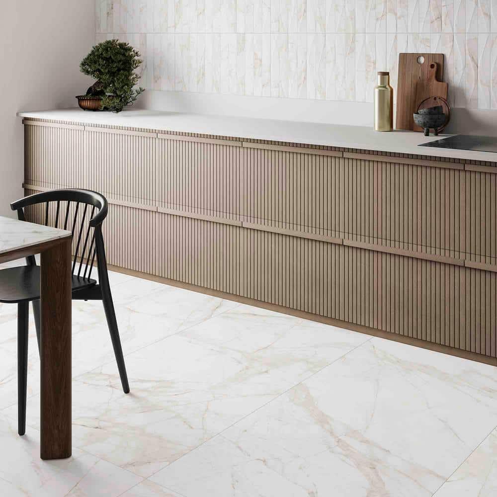 Spanish Mirage Porcelain 12"x 24" Floor and Wall Tile Case (5 PCS, 10.76 Sq. Ft.)
